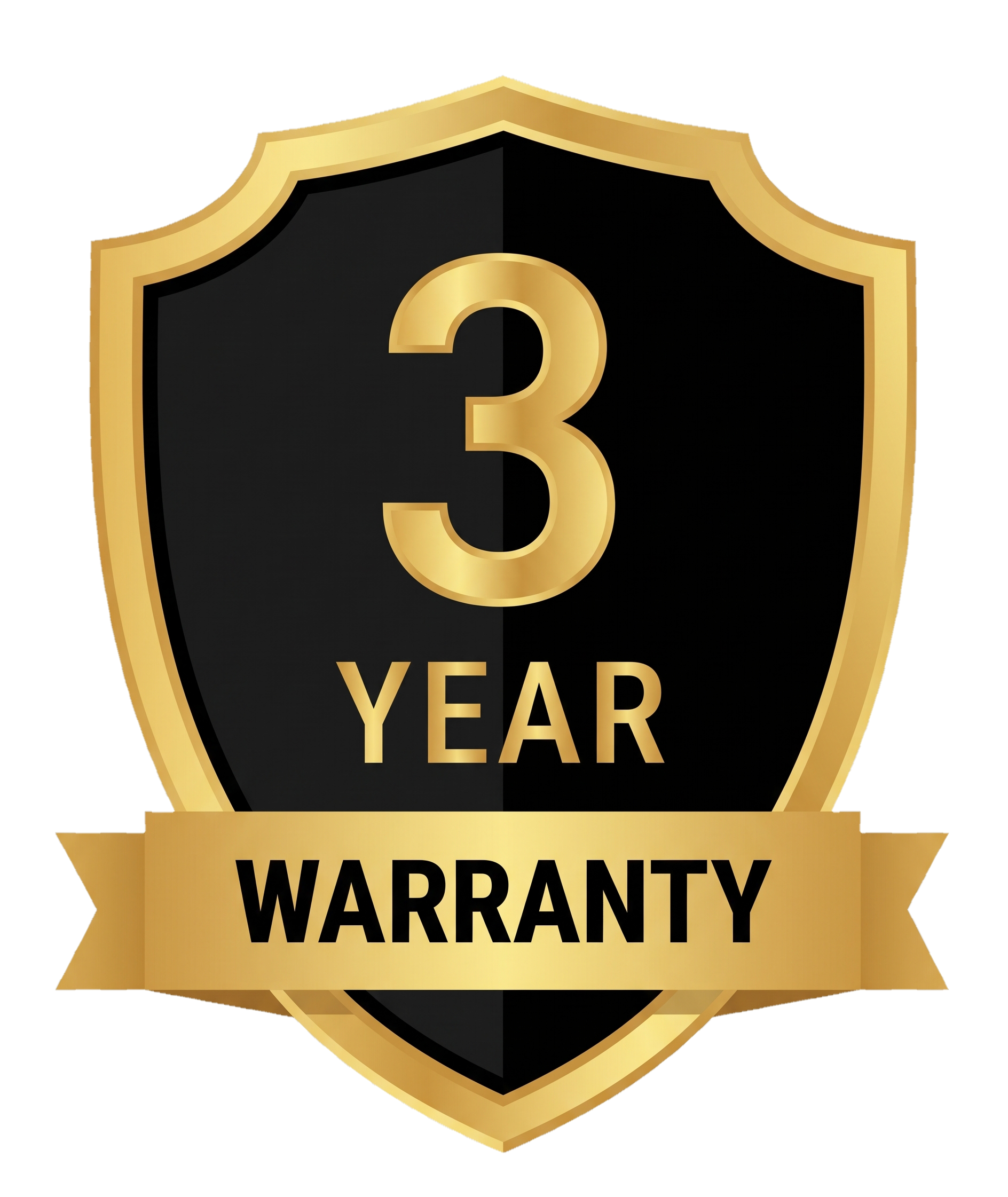 3 Year Warranty